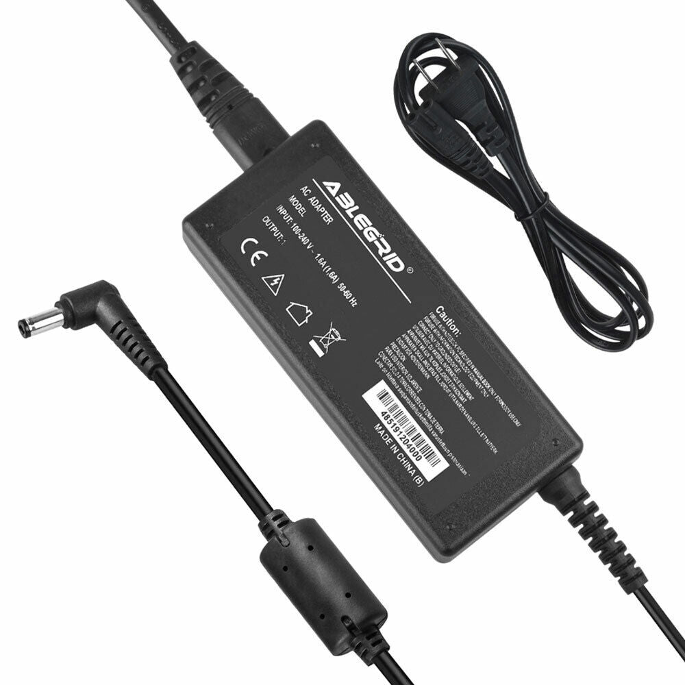 19V AC Adapter Power Cord for Acer G226HQL G236HL S181HL LCD Monitor Screen