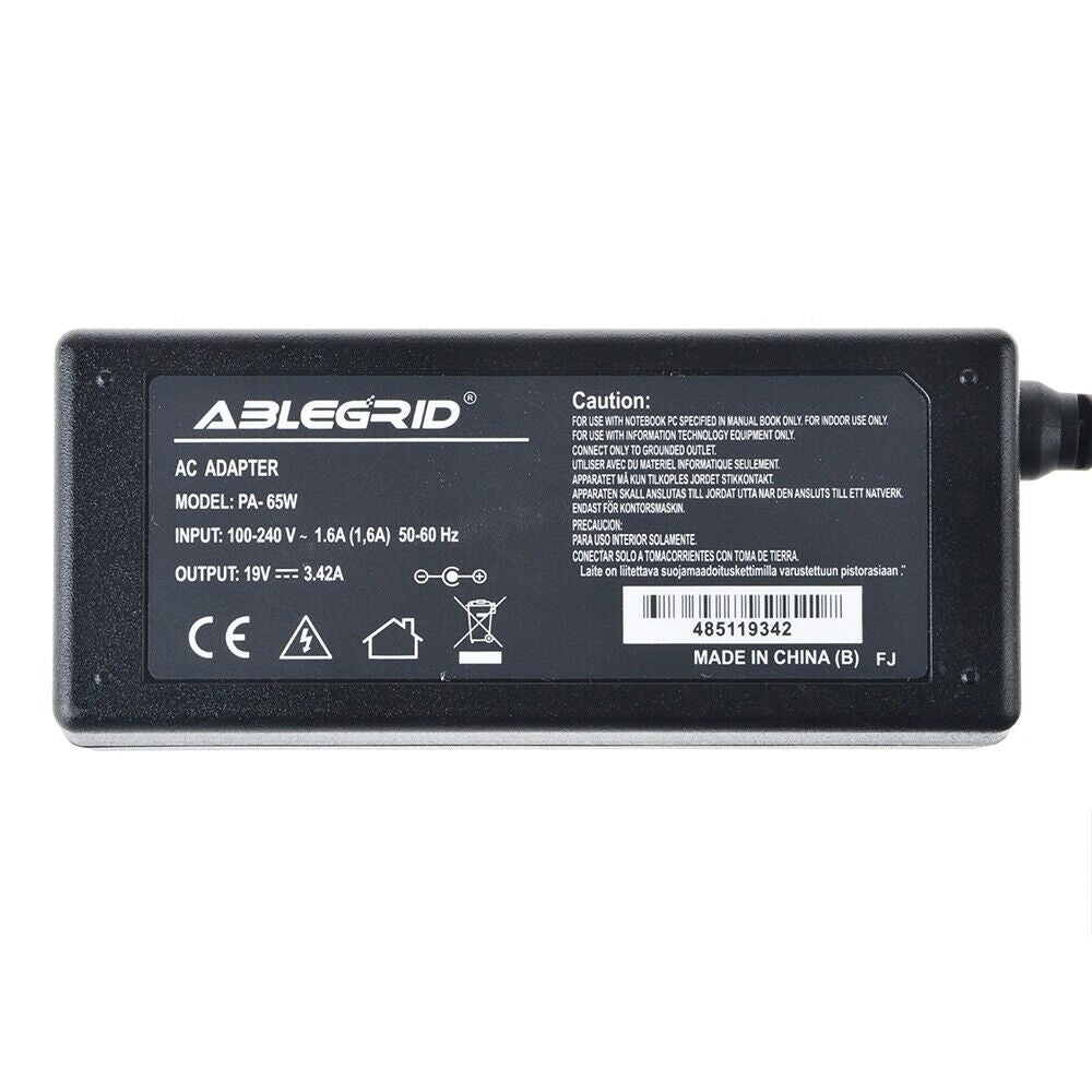 65W AC Adapter Charger Power Supply Cord for Acer Nitro 5 Spin SP515-51N Laptop