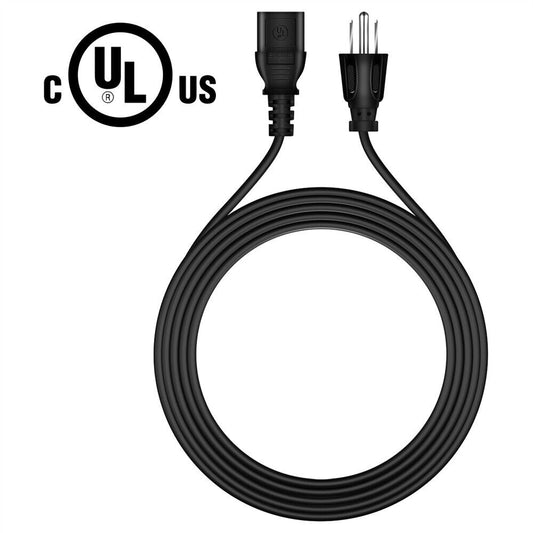 UL 6Ft AC Power Cord for ACER Nitro 50 Gaming Desktop N50-640-UR11 UR12 Cable